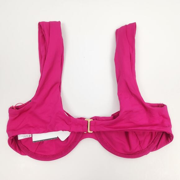 L*Space Tori Bikini Top in Bougainvillea Pink Size Small Underwire NWT - Picture 3 of 5